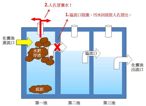 化糞池構造|化糞池:釋義,工作原理與作用,化糞池的作用,工藝原理,技術類型,泥。